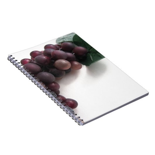 Blaue Trauben Notizblock (Rechte Seite)