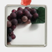 Blaue Trauben Ornament Aus Metall (Vorne)