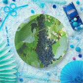 Blaue Trauben Pappteller (Party)