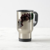 Blaue Trauben Reisebecher (VorderseiteRechts)