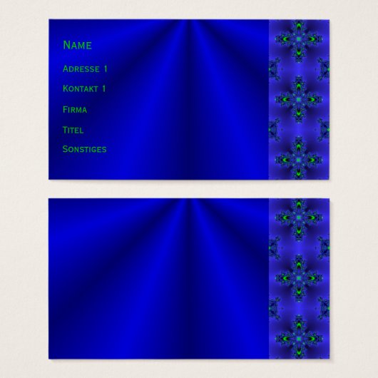 Blaue Träume (Vorne & Hinten)