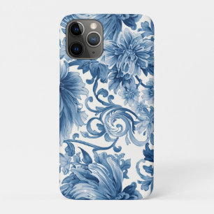 Blaue Träume   Florale Wassermalerei Chinoiserie Case-Mate iPhone Hülle