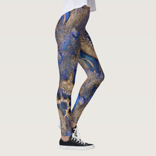 Blaue Träume Leggings (Rechts)