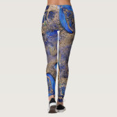 Blaue Träume Leggings (Rückseite)