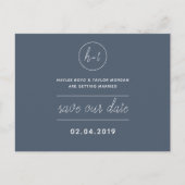 Blaue Träume Postkarte (Vorderseite)