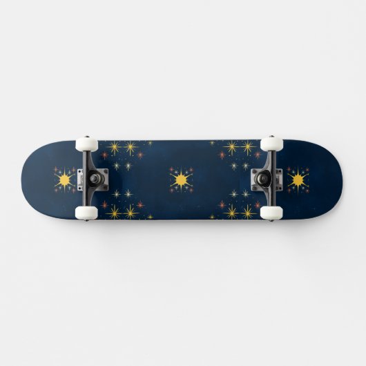 Blaue Träume Skateboard (Horizontal)