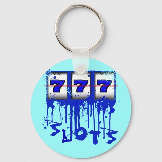 BLAUE-TREIBPUNKTE SCHLÜSSELANHÄNGER (Vorderseite)