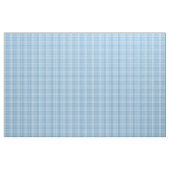 Blaue Trichterwinden-Karo-Muster Stoff (Yard (91,4 cm))