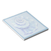 Blaue Tritonsschnecke Notizblock (angewinkelt)