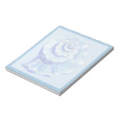Blaue Tritonsschnecke Notizblock (Rotiert)