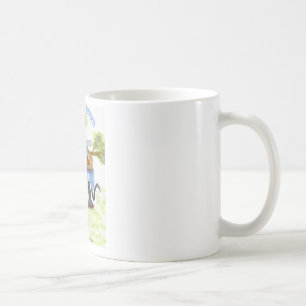 Blaue Trommel-Restaurant-Tasse Kaffeetasse