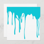 Blaue Tropffarbe (Vorne/Hinten)