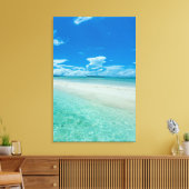 Blaue tropische Küste, Palau Leinwanddruck (Insitu (Wohnzimmer))