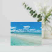 Blaue tropische Küste, Palau Postkarte (Stehend Vorderseite)