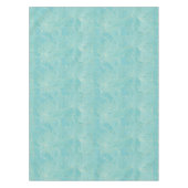 Blaue tropische Palmen-Blätter Tischdecke (Vorderseite)