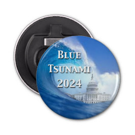 Blaue Tsunami-Wahl 2024 Flaschenöffner
