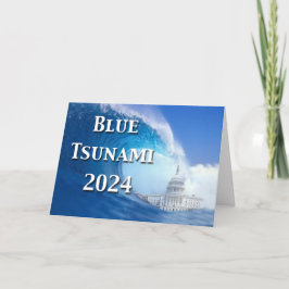 Blaue Tsunami-Wahl 2024 Karte
