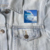 Blaue Tsunami-Wahl 2026 Button (Beispiel)
