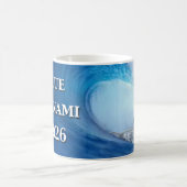 Blaue Tsunami-Wahl 2026 Kaffeetasse (Mittel)