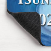 Blaue Tsunami-Wahl 2026 Mousepad (Ecke)