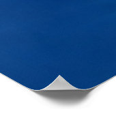 Blaue Tsunami-Wahl 2026 Poster (Ecke)