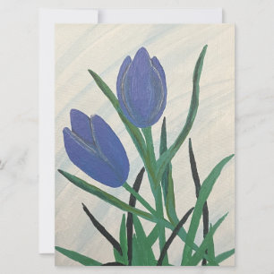 Blaue Tulips