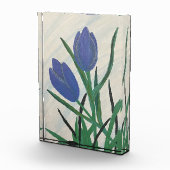 Blaue Tulips Fotoblock (Rechts)