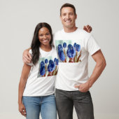 Blaue Tulips T-Shirt (Unisex)