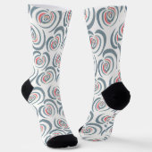 Blaue Tulpe Socken (Gewinkelt)