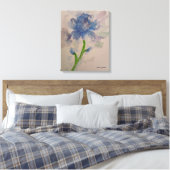 Blaue Tulpen Leinwanddruck (Insitu (Schlafzimmer))