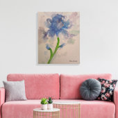 Blaue Tulpen Leinwanddruck (Insitu (Wohnzimmer))