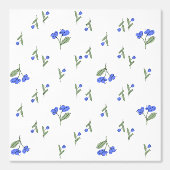 Blaue Tulpen Tapete (Vorderseite)