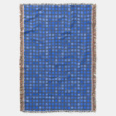 Blaue Tupfen Decke (Vorderseite Vertikal)