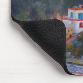 Blaue Tür, die Mansarde des Künstlers in Positano Mousepad (Ecke)