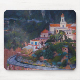 Blaue Tür, die Mansarde des Künstlers in Positano Mousepad