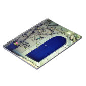 Blaue Tür Notizblock (Linke Seite)