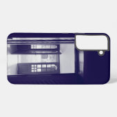 Blaue Türen Samsung Galaxy Hülle (Rückseite (Horizontal))