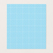 Blaue u. graue Platzkarten der Visitenkarten (Innenseite Aufgefaltet)