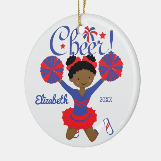 Blaue u. rote keramik ornament (Links)