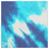 Blaue u. weiße gefärbte Krawatte Stoff (Muster)