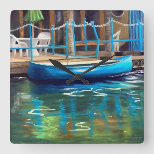 Blaue Uhr (Vorderseite)