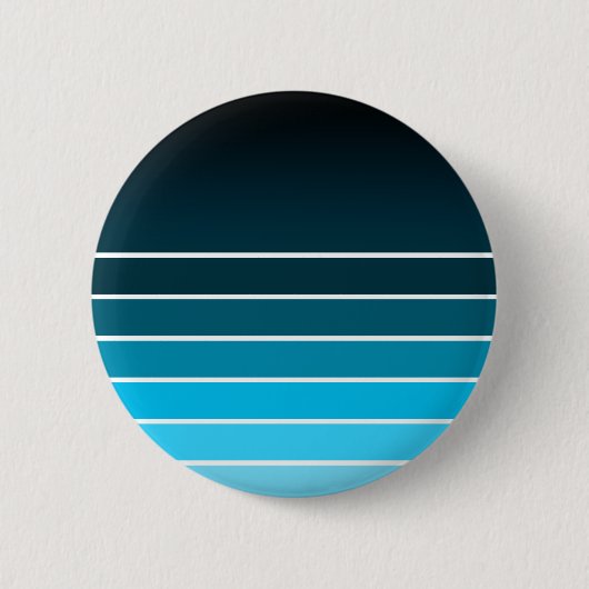 blaue Uhr Button (Vorderseite)