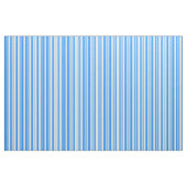 Blaue und Beige Streifen/Linienmuster Stoff (Fat Quarter (45,7 x 55,9 cm))