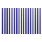 Blaue und beige Streifen Stoff (Fat Quarter (45,7 x 55,9 cm))