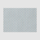 Blaue und braune klassische Argyll-Muster Seidenpapier (Vorderseite)