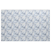 Blaue und Elfenbeinlandschaft Stoff (Fat Quarter (45,7 x 55,9 cm))