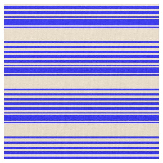 Blaue und farbige Streifen Stoff (Nahaufnahme)