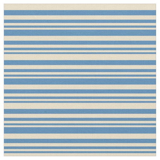 Blaue und farbige Streifen Stoff (Nahaufnahme)