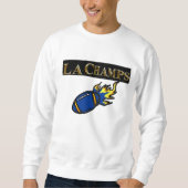 BLAUE UND GELBE FUSSBALLS SWEATSHIRT (Vorderseite)