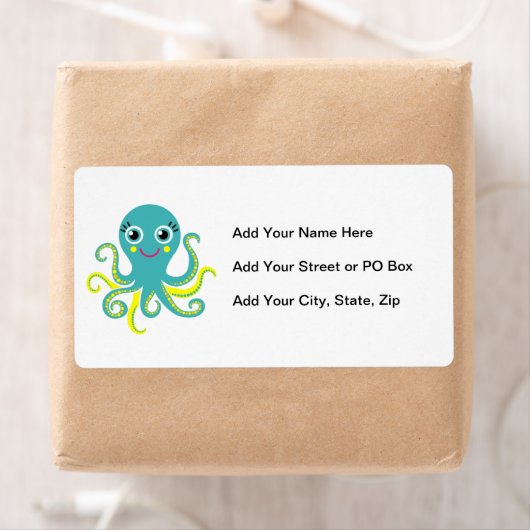 Blaue und gelbe Krake (Insitu)